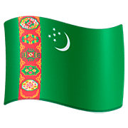 Émoji 🇹🇲 Drapeau : Turkménistan sur Facebook 4.0.