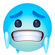 Emoji 🥶 Faccina Congelata su Facebook 4.0.