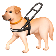 🦮 Emoji Blindenhund Facebook 4.0.