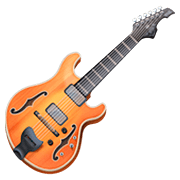 Émoji 🎸 Guitare sur Facebook 4.0.