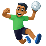 Émoji 🤾🏾 Personne Jouant Au Handball : Peau Mate sur Facebook 4.0.
