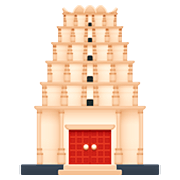Emoji 🛕 Tempio Indù su Facebook 4.0.