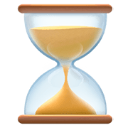 ⏳ Emoji Reloj De Arena Con Tiempo en Facebook 4.0.