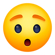 😯 Emoji verdutztes Gesicht Facebook 4.0.