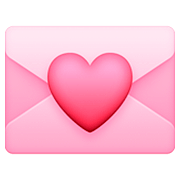 Emoji 💌 Lettera D’amore su Facebook 4.0.
