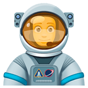 Emoji 👨‍🚀 Astronauta Uomo su Facebook 4.0.