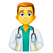 Emoji 👨‍⚕️ Operatore Sanitario su Facebook 4.0.