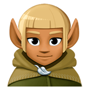 🧝🏾‍♂️ Emoji Elf: mitteldunkle Hautfarbe Facebook 4.0.