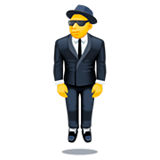 Emoji 🕴️ Uomo Con Completo Che Levita su Facebook 4.0.