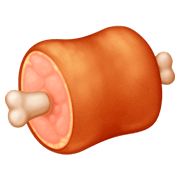 🍖 Emoji Carne Con Hueso en Facebook 4.0.