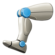 Emoji 🦿 Protesi Robotica Per La Gamba su Facebook 4.0.