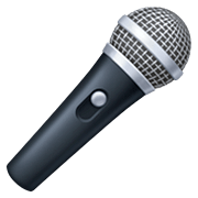 Emoji 🎤 Microfono su Facebook 4.0.