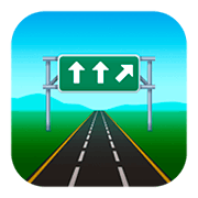 🛣️ Emoji Autopista en Facebook 4.0.