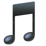 Emoji 🎵 Nota Musicale su Facebook 4.0.