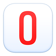 🅾️ Emoji Großbuchstabe O in rotem Quadrat Facebook 4.0.