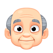 👴🏻 Emoji Homem Idoso: Pele Clara na Facebook 4.0.