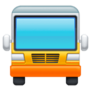 Emoji 🚍 Bus In Arrivo su Facebook 4.0.