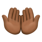 🤲🏿 Emoji Handflächen nach oben: dunkle Hautfarbe Facebook 4.0.