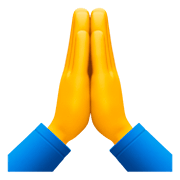 🙏 Emoji Manos En Oración en Facebook 4.0.