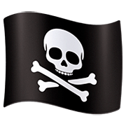 🏴‍☠️ Emoji Bandera Pirata en Facebook 4.0.