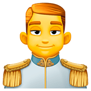 Emoji 🤴 Principe su Facebook 4.0.