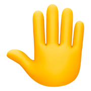 🤚 Emoji Dorso Da Mão Levantado na Facebook 4.0.