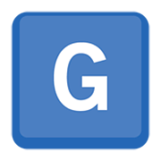 🇬 Emoji Indicador regional Símbolo Letra G Facebook 4.0.