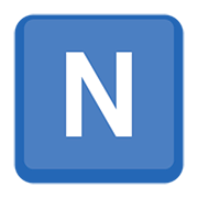 🇳 Emoji Letra do símbolo indicador regional N na Facebook 4.0.