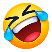 🤣 Emoji sich vor Lachen auf dem Boden wälzen Facebook 4.0.