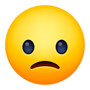 Emoji 🙁 Faccina Leggermente Imbronciata su Facebook 4.0.