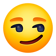 Emoji 😏 Faccina Con Sorrisetto su Facebook 4.0.