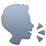 🗣️ Emoji sprechender Kopf Facebook 4.0.