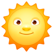 🌞 Emoji Sonne mit Gesicht Facebook 4.0.