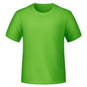 Emoji 👕 T-shirt su Facebook 4.0.
