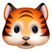 🐯 Emoji Tigergesicht Facebook 4.0.