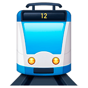 🚊 Emoji Straßenbahn Facebook 4.0.