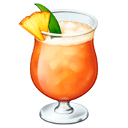 Emoji 🍹 Cocktail Tropicale su Facebook 4.0.