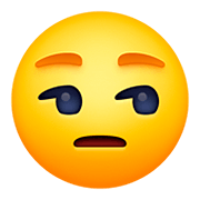 Emoji 😒 Faccina Contrariata su Facebook 4.0.