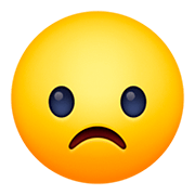 ☹️ Emoji düsteres Gesicht Facebook 4.0.