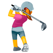 Emoji 🏌️‍♀️ Golfista Donna su Facebook 4.0.