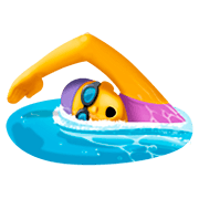 Emoji 🏊‍♀️ Nuotatrice su Facebook 4.0.