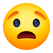 😟 Emoji besorgtes Gesicht Facebook 4.0.
