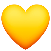💛 Emoji Corazón Amarillo en Facebook 4.0.