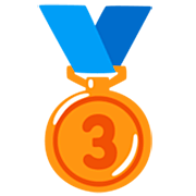 Medalla De Bronce Google 15.0.