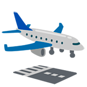 Émoji 🛬 Avion à L’atterrissage sur Google 15.0.