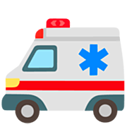 Emoji 🚑 Ambulanza su Google 15.0.