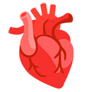 🫀 Emoji Coração Humano na Google 15.0.