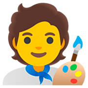 Émoji 🧑‍🎨 Artiste sur Google 15.0.