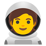 Emoji 🧑‍🚀 Astronauta su Google 15.0.