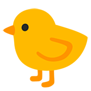 Emoji 🐤 Pulcino su Google 15.0.